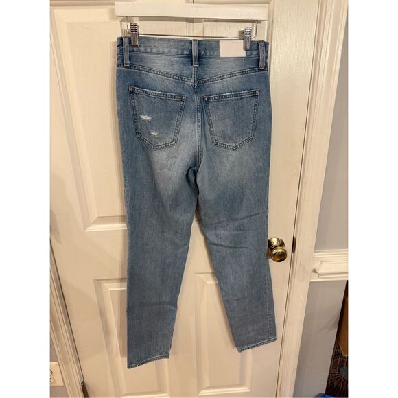 Pistola High Rise Distressed Straight Leg Jeans sz 25 EUC - Picture 8 of 9